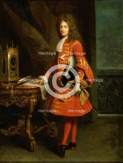'Portrait of a Knight of the Order of Malta', c1690-1750. Artist: Robert Tournieres