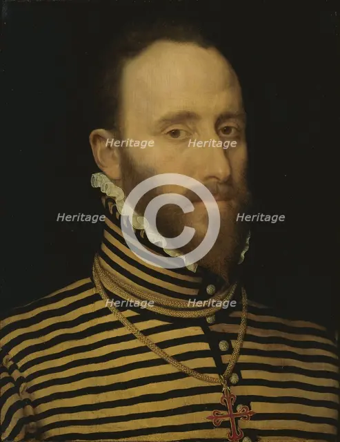 Portrait of a Knight of the Order of Calatrava, probably of the Sorias or Soreau Lineage (Sorel), 15 Creator: Frans Pourbus the elder.