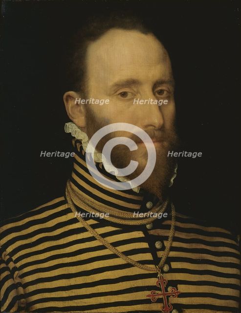 Portrait of a Knight of the Order of Calatrava, probably of the Sorias or Soreau Lineage (Sorel), 15 Creator: Frans Pourbus the elder.