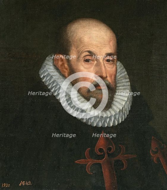 Portrait of a Knight of the Order of Santiago, 1601. Creator: Juan Pantoja de la Cruz.