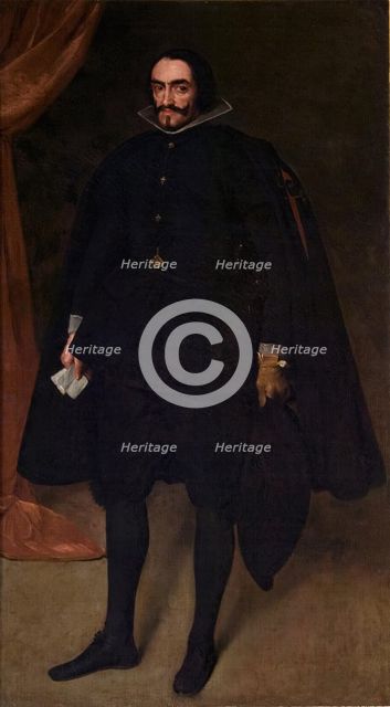 Portrait of a Knight of the Order of Santiago, 1635. Creator: Juan de Pareja.