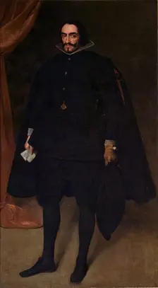 Portrait of a Knight of the Order of Santiago, 1635. Creator: Juan de Pareja