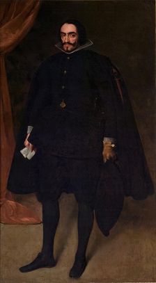 Portrait of a Knight of the Order of Santiago, 1635. Creator: Juan de Pareja
