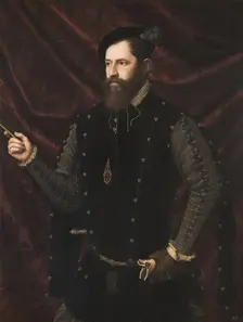 Portrait of a Knight of the Order of Santiago, c1560. Creator: Juan De Juanes