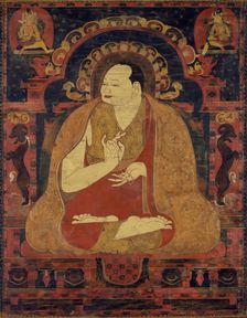 Portrait of a Lama, Possibly Dromton, last quarter of the 11th century. Creator: Unknown