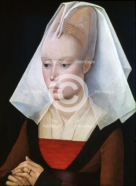 'Portrait of a Lady', 1460.  Artist: Rogier Van der Weyden