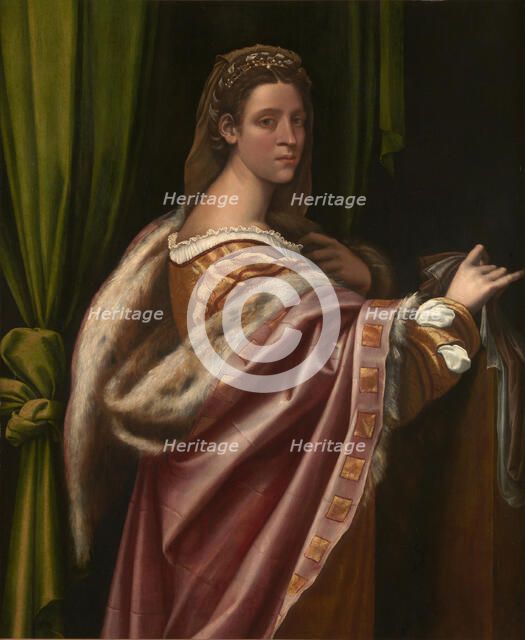 Portrait of a Lady, 1540s. Artist: Piombo, Sebastiano, del (1485-1547)