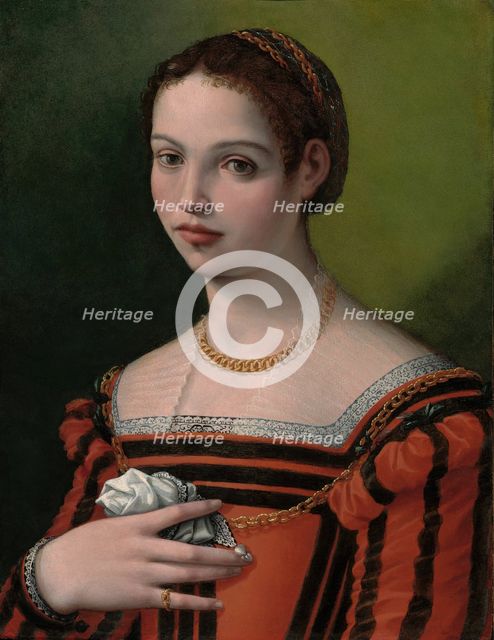 Portrait of a Lady, 1550/60. Creator: Michele Tosini.