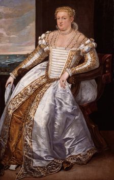 Portrait of a Lady, 1565/70. Creator: Giovanni Antonio Fasolo