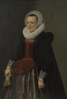 Portrait of a Lady, 1621. Creators: Nicolaes Eliasz Pickenoy, Michiel van Mierevelt