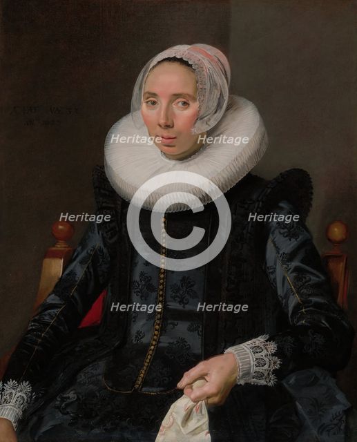 Portrait of a Lady, 1627. Creator: Frans Hals.