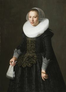 Portrait of a Lady, 1633. Creator: Nicolaes Eliasz Pickenoy
