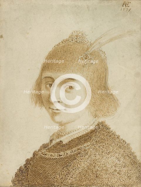 Portrait of a Lady, 1639. Creator: Jan van de Velde II.