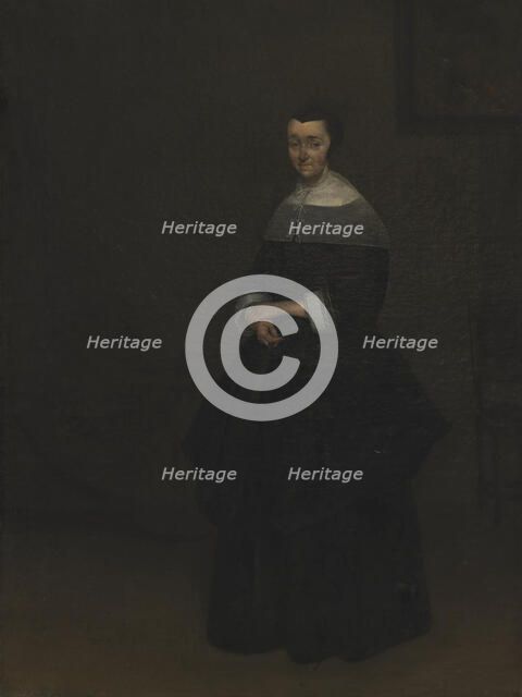 Portrait of a Lady, 1660-1664. Creator: Gerard ter Borch.