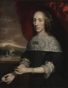 Portrait of a lady, 1660-1679. Creator: Jacobus Levecq