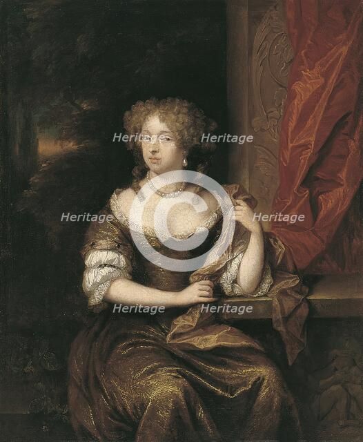 Portrait of a Lady, 1676. Creator: Gaspar Netscher.