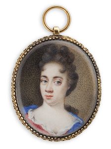 Portrait of a lady, 1684-1741. Creator: David Richter the Younger