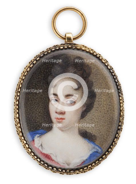 Portrait of a lady, 1684-1741. Creator: David Richter the Younger.