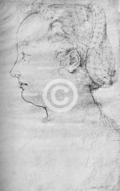 Portrait of a Lady, 16th century, (1923). Artist: Parmigianino    