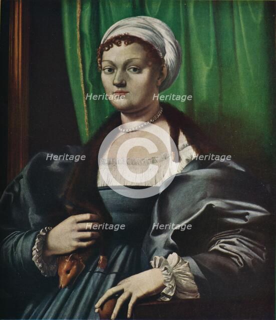 'Portrait of a lady', 16th century. Artist: Giulio Romano.