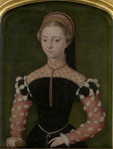Portrait of a Lady, 16th century. Creator: Hemessen, Catharina, van (1527/28-after 1580)