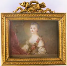 Portrait of a lady, 1728-1786. Creator: Anna Maria Hilfeling