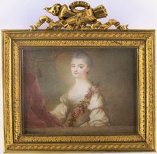 Portrait of a lady, 1728-1786. Creator: Anna Maria Hilfeling