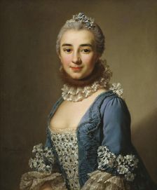 Portrait of a Lady, 1753. Creator: Alexander Roslin