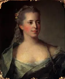 Portrait of a Lady 1757. Artist: Jean-Marc Nattier