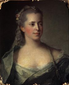 Portrait of a Lady 1757. Artist: Jean-Marc Nattier