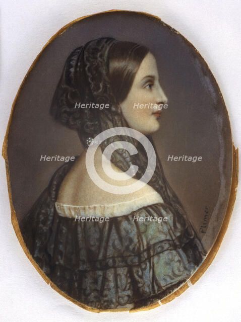 Portrait of a lady, 1763-1837. Creator: Andrew Plimer.