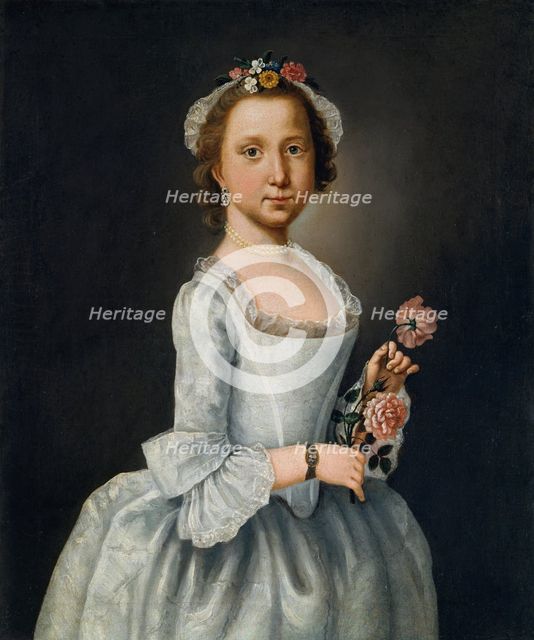 Portrait of a Lady, 1764. Creator: Lawrence Kilburn.