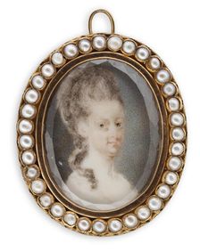 Portrait of a lady, 1777-1844. Creator: Anton Ulrik Berndes