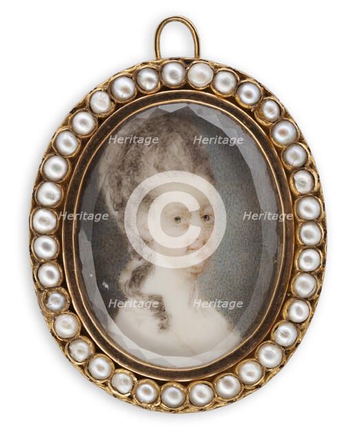 Portrait of a lady, 1777-1844. Creator: Anton Ulrik Berndes.