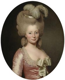 Portrait of a Lady, 1780. Creator: Alexander Roslin