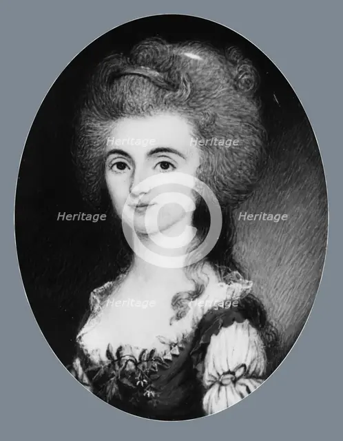 Portrait of a Lady, 1791. Creator: James Peale.