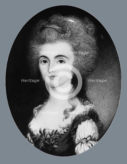 Portrait of a Lady, 1791. Creator: James Peale.