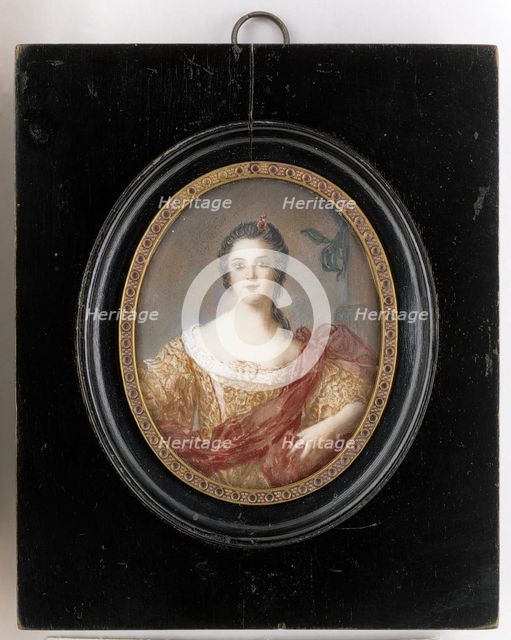 Portrait of a lady, 1800-1899. Creator: JP.