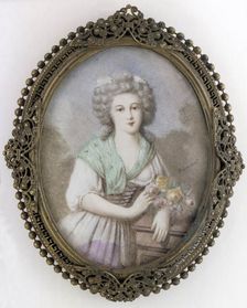 Portrait of a lady, 1800-1899. Creator: Unknown