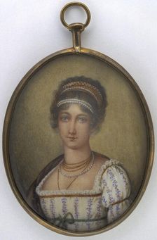 Portrait of a lady, 1800. Creator: Unknown