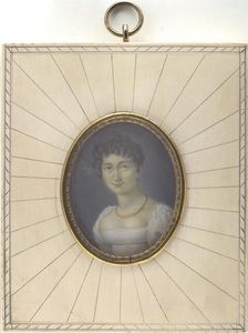 Portrait of a lady, 1800. Creator: JP