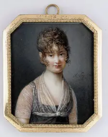 Portrait of a lady, 1805. Creator: Anthelme-François Lagrenée