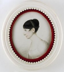 Portrait of a lady, 1810. Creator: Unknown
