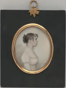 Portrait of a Lady, 1813. Creator: William P. Sheys