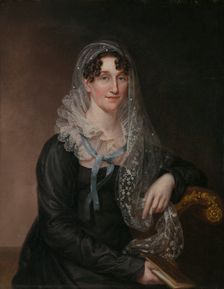 Portrait of a Lady, 1817. Creator: James Peale