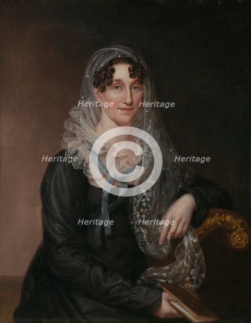 Portrait of a Lady, 1817. Creator: James Peale.