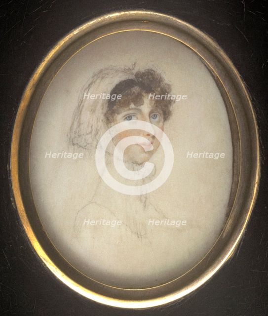 Portrait of a lady, 1820. Creator: Unknown.