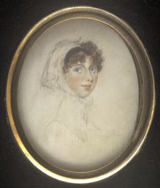Portrait of a lady, 1820. Creator: Unknown