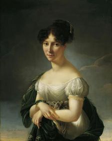 Portrait of a lady, 1822. Creator: Eugènie Tripier Lefranc