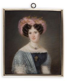 Portrait of a lady, 1828. Creator: Anders Gustaf Andersson